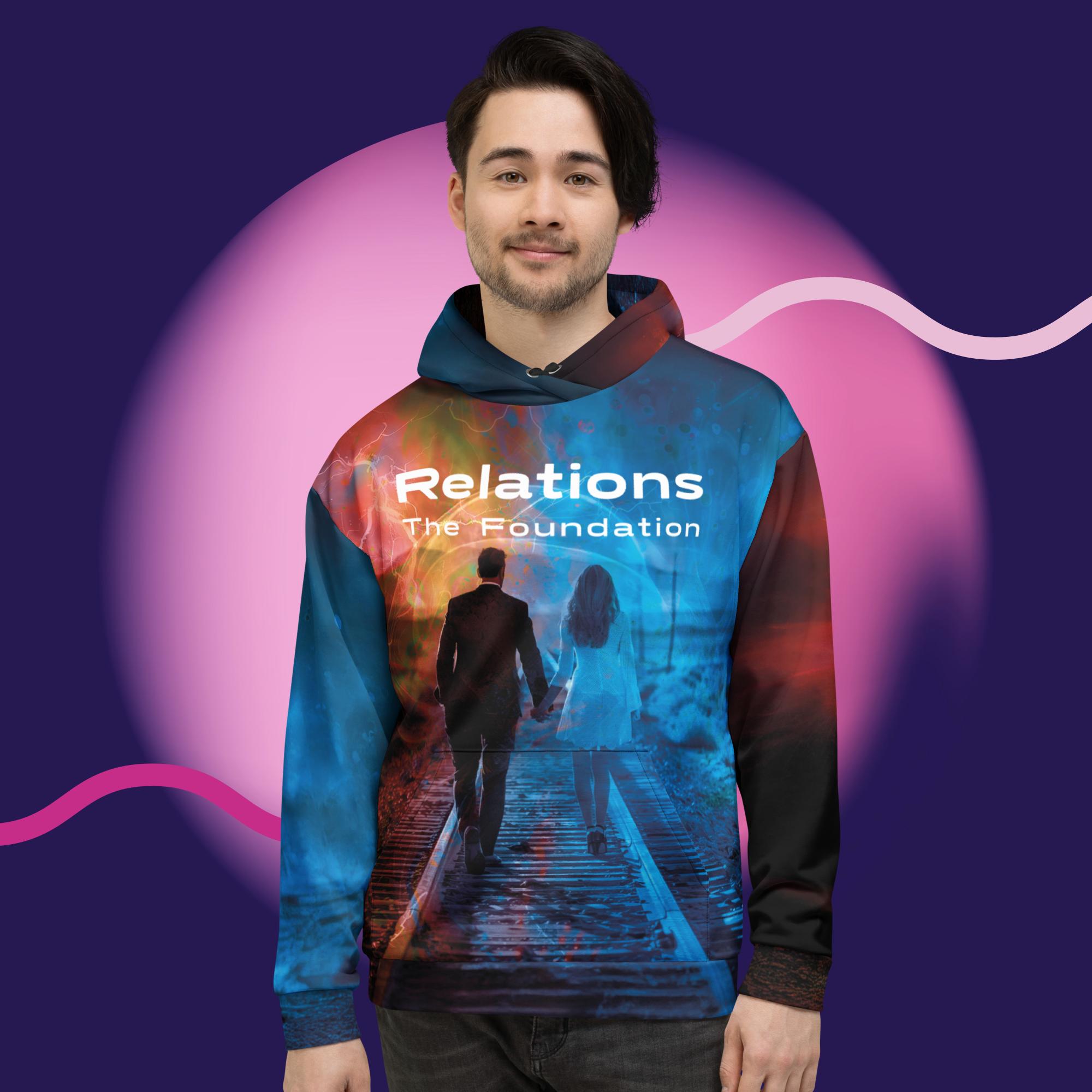 The Foundation - Unisex Recycled Hoodie - Relations / XL